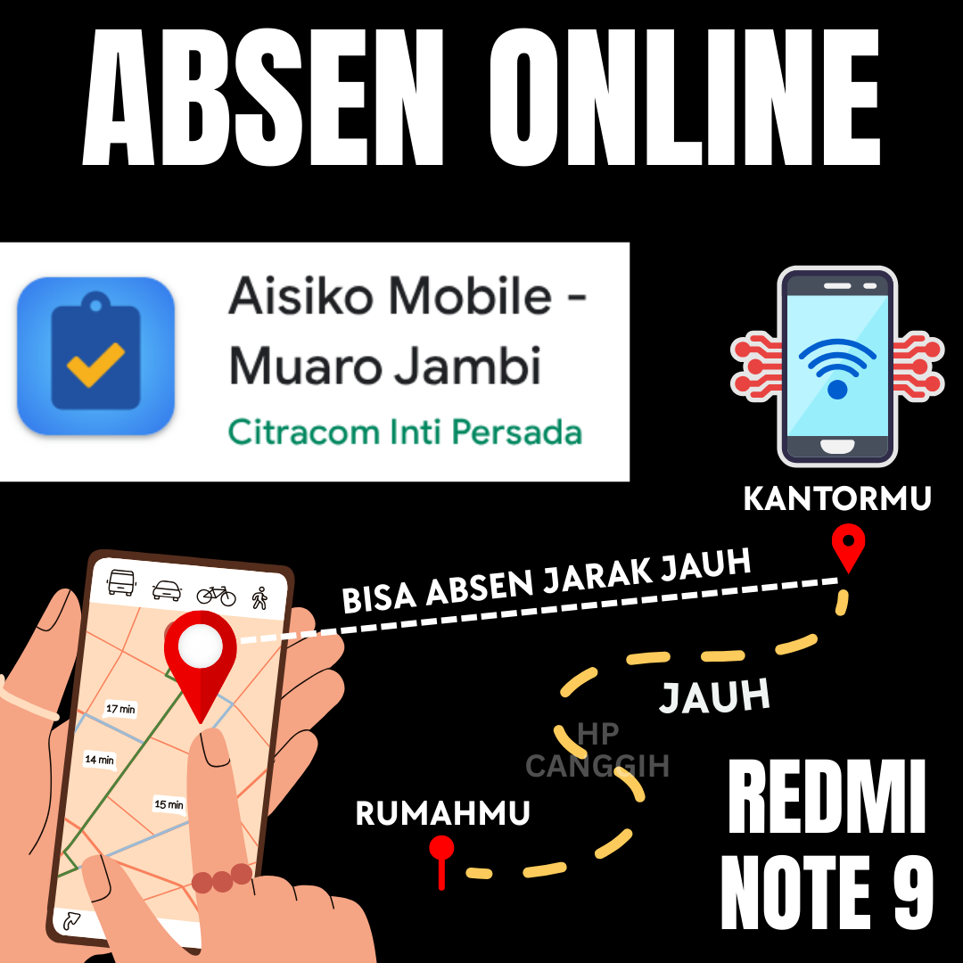 Absen Online Redmi Note 9 RAM 4/64 - Gambar 2