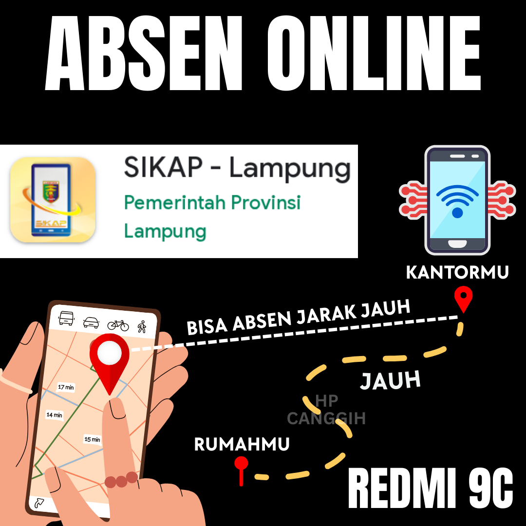 Absen Online Redmi 9c RAM 3/32 - Gambar 2