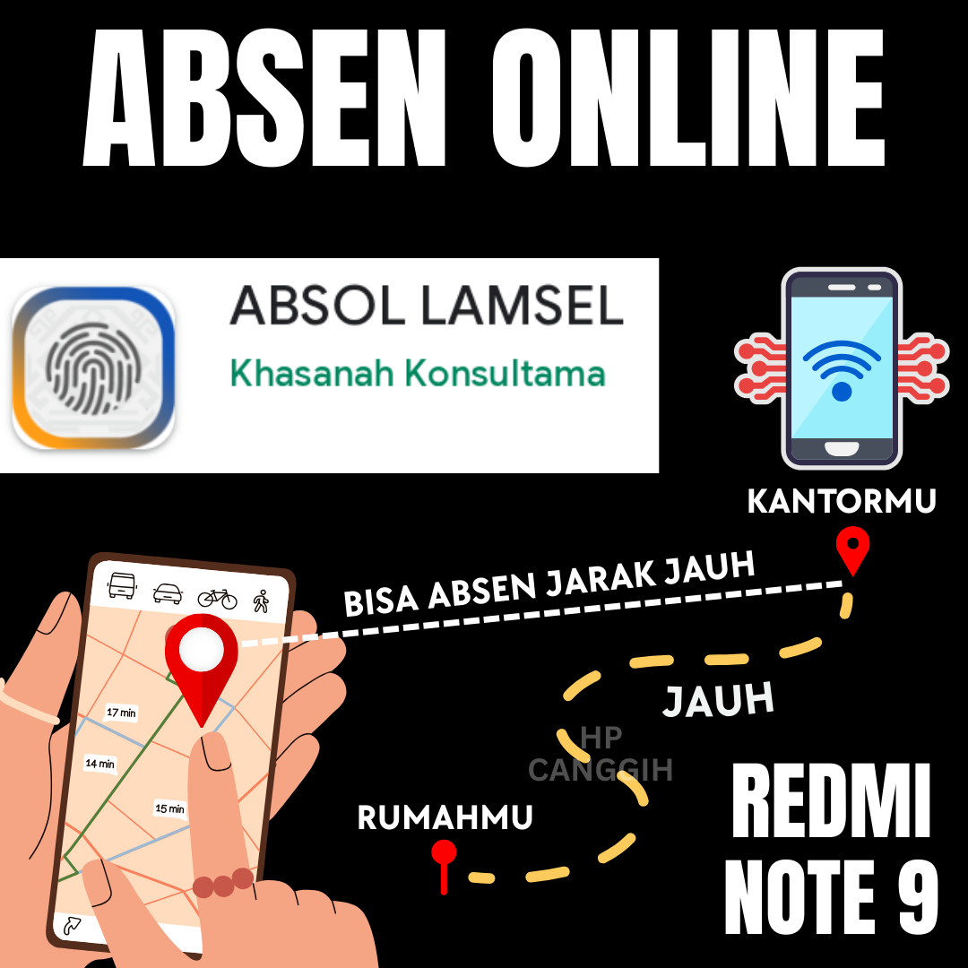 Absen Online Redmi Note 9 RAM 4/64 - Gambar 3