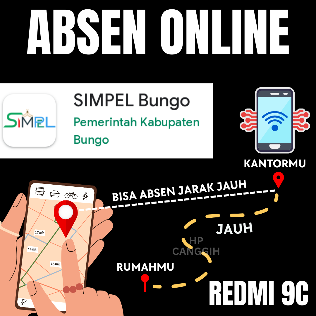 Absen Online Redmi 9c RAM 3/32 - Gambar 6