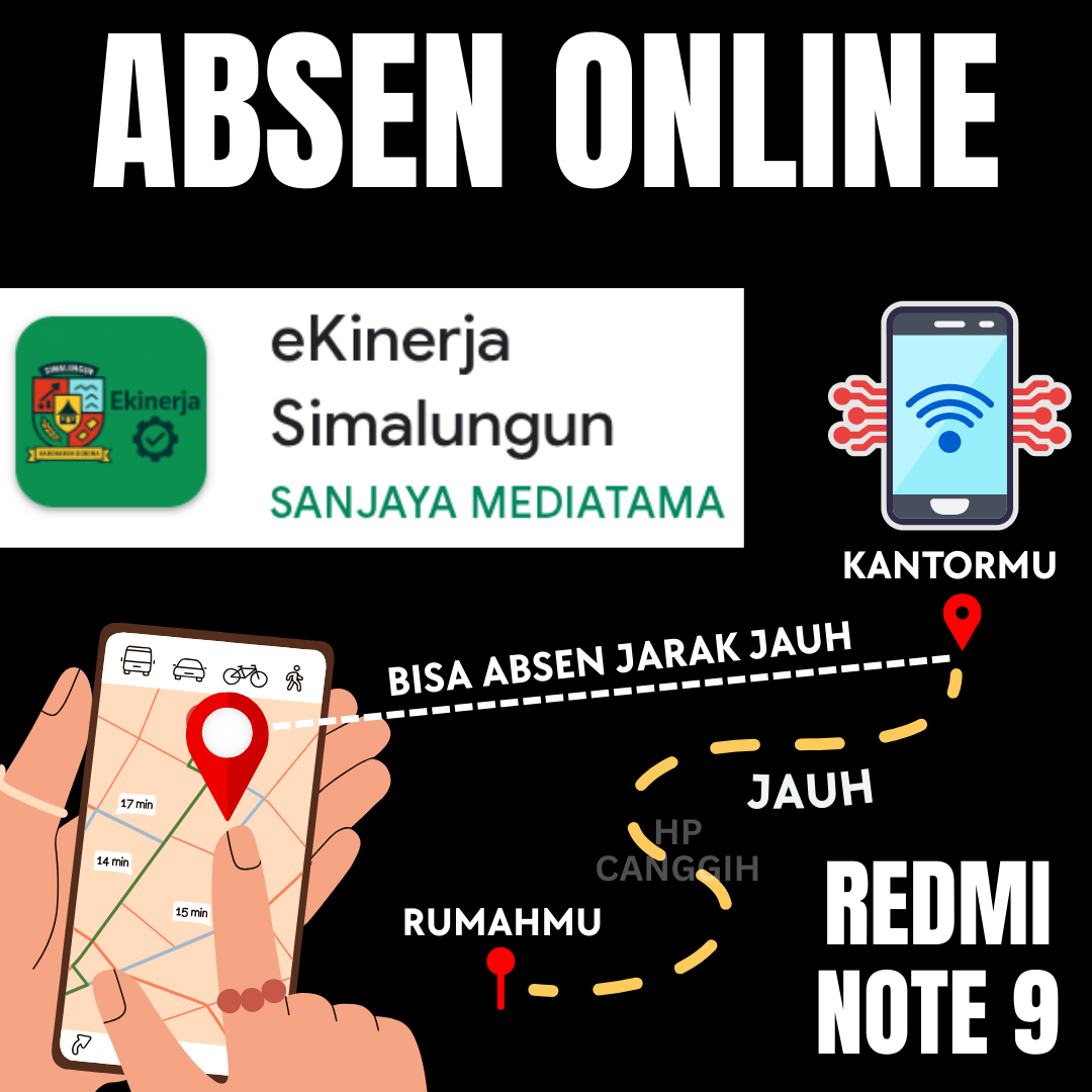 Absen Online Redmi Note 9 RAM 4/64 - Gambar 7