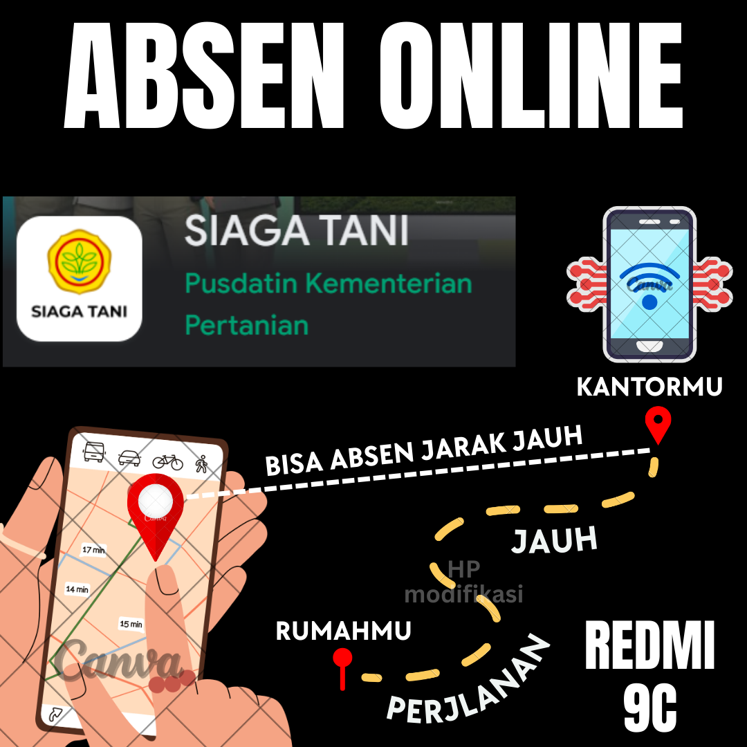 Absen Online Redmi 9c RAM 3/32 - Gambar 8